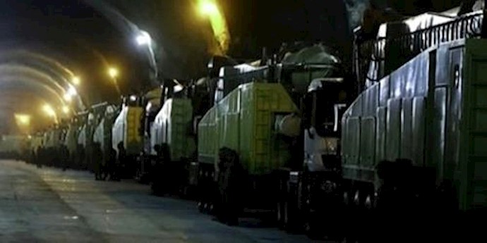  'Iran broadcasts footage of underground missile base'