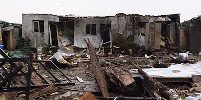 'Missile attack on Camp LIberty, near Baghdad intl airport'