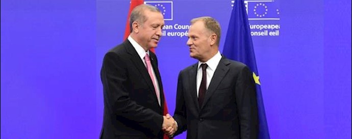 Erdogan of Turkey discussed Syria ‘safe zone’ with Tusk of EU