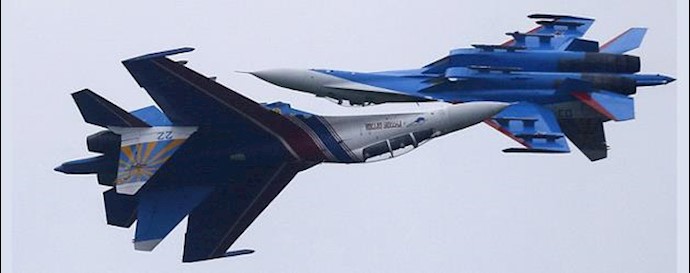  'Sukhoi Su-27 Flanker fighters '