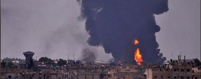 Central, northern Syria in new raids targeted by Russian warplanes strike