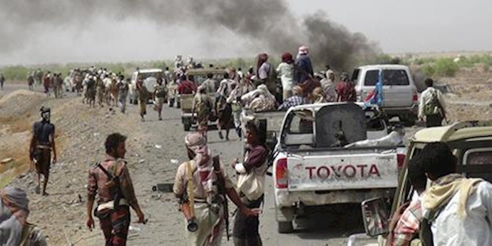  'Yemeni resistance forces battling Houthi rebels'