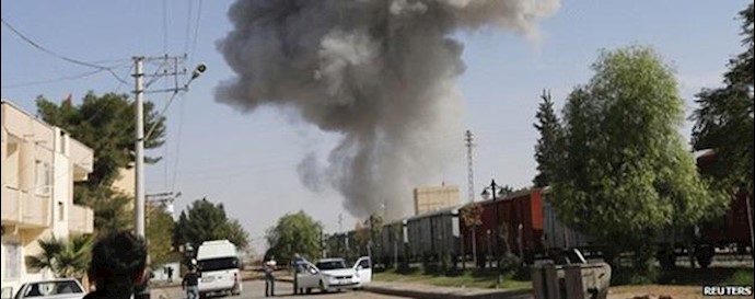 Syrian army offensive, while Russia launched cruise missiles