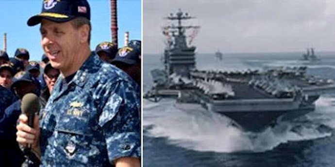 Iranian regime aggression continues despite the signing of the nuclear deal; U.S. Admiral says