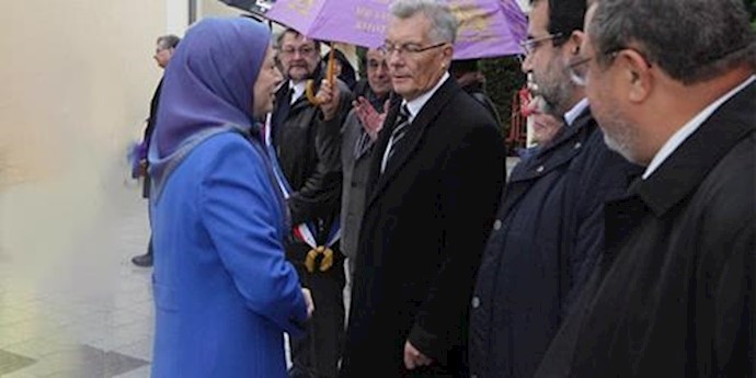  'Maryam Rajavi holds memorial for the victims of Paris attacks'
