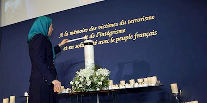 Maryam Rajavi strongly condemned the massacre of innocent people in Paris