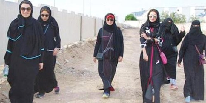 Saudi women out to campaign in support of their candidates in the municipal council elections