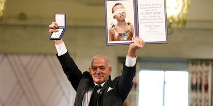  'The Nobel laureate Abassi said calls for fight against terrorism as an absolute priority'