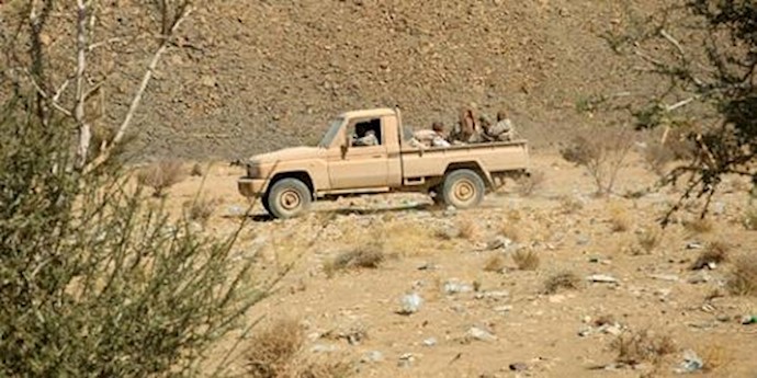  'Armed Yemeni tribesmen from the Popular Resistance Committees, supporting forces loyal to President Hadi,'