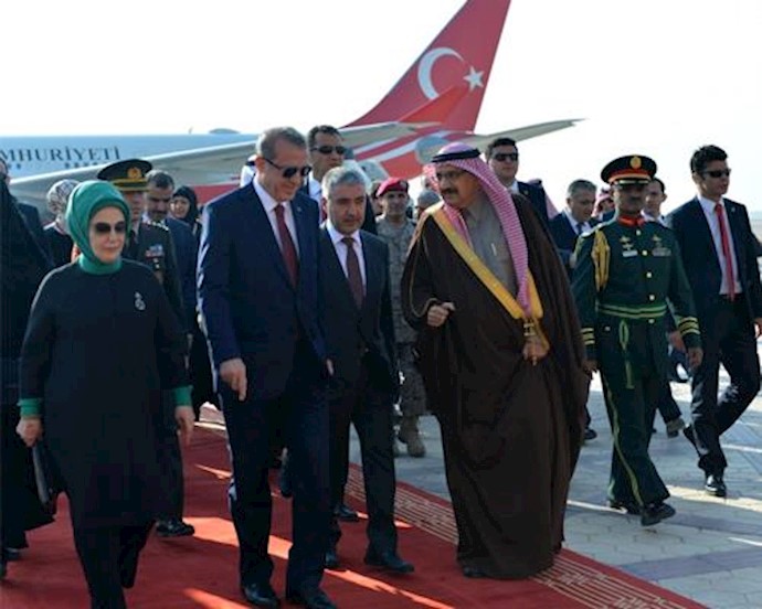 Saudi King Salman and Turkey’s Erdogan meet