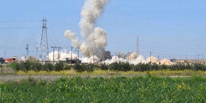  'U.S. coalition airstrikes on ISIS positions '