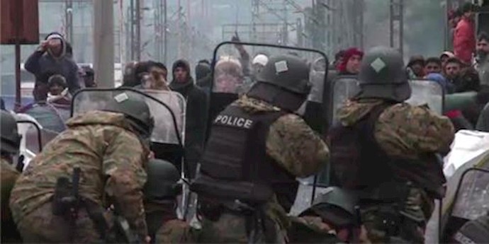  'Syrians, Afghans and Iraqis fleeing conflict are flowing largely unimpeded across Balkan borders'