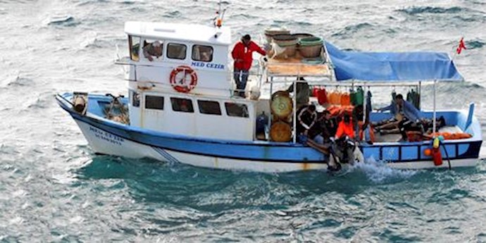  'The Turkish coast guard says eight migrants, including children drowned at sea near the Aegean city of Izmir'