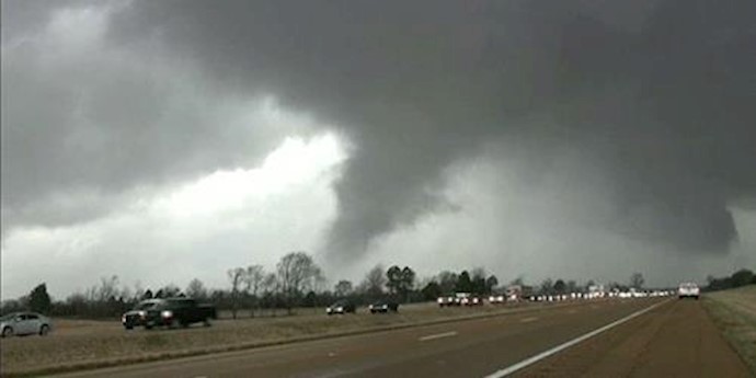  'Tornadoes, Storms pound Mississippi, Tennessee and Arkansas'