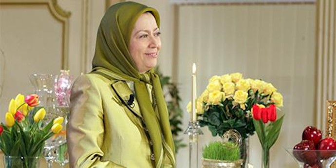 'Mrs. Maryam Rajavi, President-elect of the National Council of Resistance of Iran'