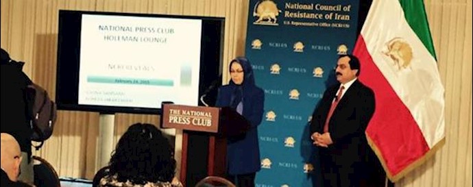 Iranian Resistance press conference in Washington, exposing new details of a parallel and clandestine nuclear activity by the Iranian regime
