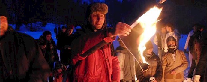 Iranian regime’s raid on shops selling fire crackers