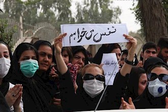 Ahwaz residents demonstrate against government inaction in dealing with catastrophic air pollution crisis