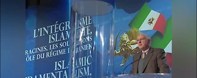  'Lord Alex Carlile, Co-chair of the Britain Parliamentary Committee for Iran Freedom'