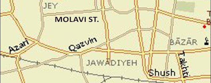 Tehran: Iranian regime’s suppressive agents raided on vendors in Molavi Street