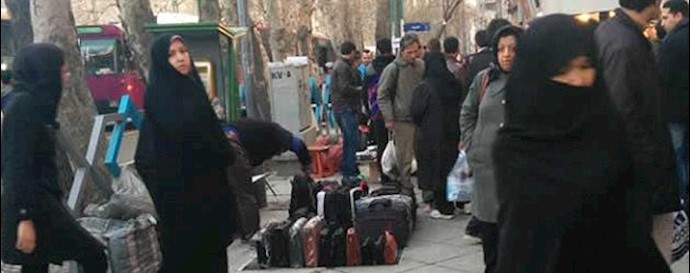 Tehran: Vendors were attack and their properties looted by the Security and City agents