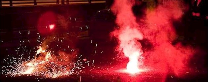 Iran: Youth in Marivan ignore mullahs intimidations, celebrated the feast of fire