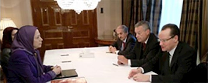 German Parliamentary Delegations and Political dignitaries meet Maryam Rajavi in Berlin