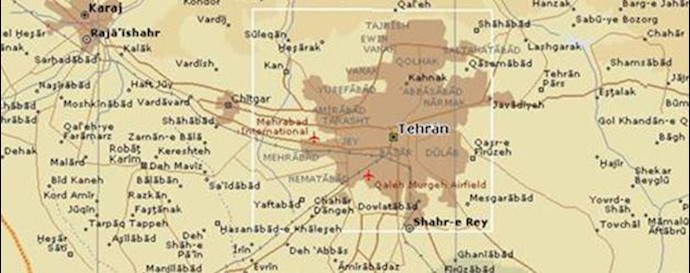  'Tehran city map'