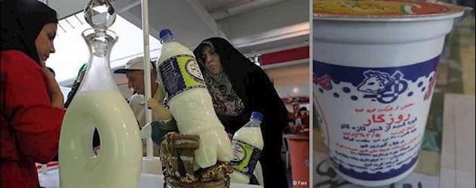  'Milk production has fallen to a quarter of the global minimum standard'