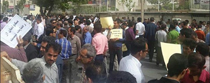 Iran: Teachers’ protest in Shiraz as a nationwide teachers’ protest is mounting