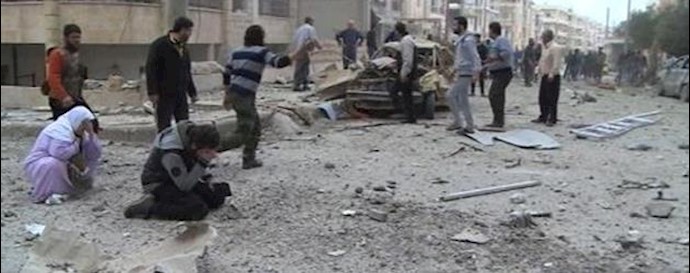 Syria Idlib continues to be bombed