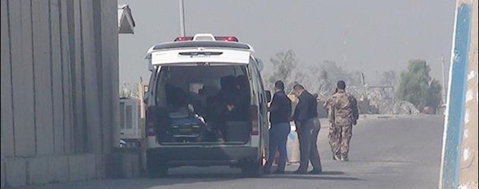 Bringing Intelligence and Quds Force mercenaries to Camp Liberty under pretext of PMOI families, by mullahs’ regime embassy and the Governmental Committee