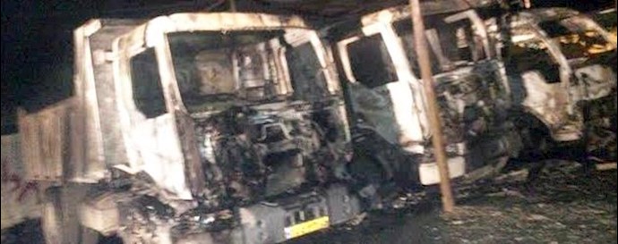 People of Iranshahr demonstrate in protest to the tragic death of two Balouchis by the State Security Forces