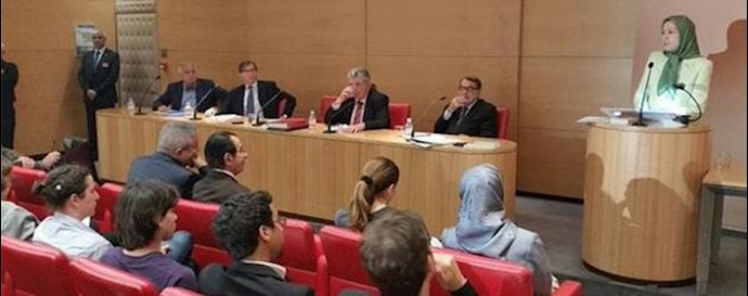  'Iranian Resistance President Elect addresses French Senators'
