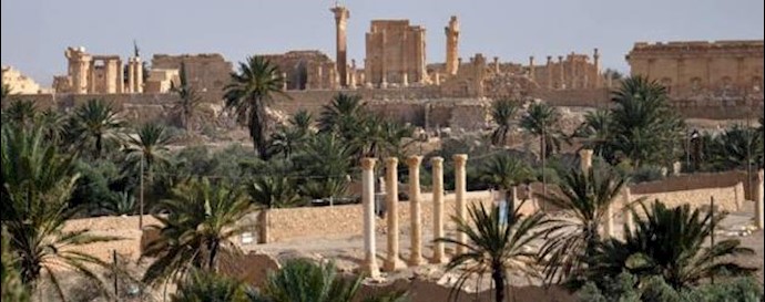  'Ancient city of Palymra being run over by the ISIS'