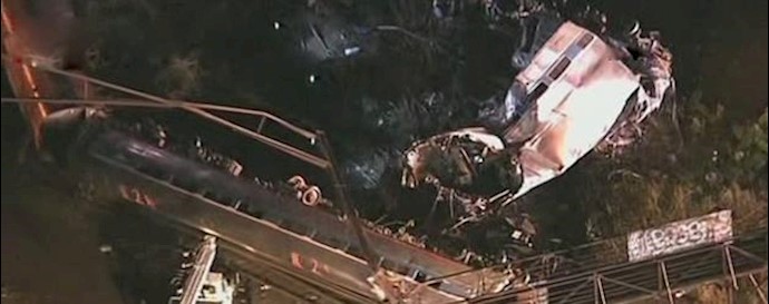 USA: An Amtrak train derailed near Philadelphia