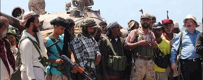 Troops from Arab Coalition deployed in Yemen’s Aden province