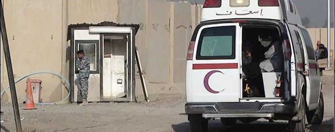 Obstruction of treatment of Camp Liberty residents by Iraqi agents deliberately delaying the transfer of patients to hospital