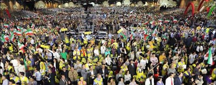 Iranians who have fled tyranny in Iran can now freely express support and solidarity with the Iranian Resistance