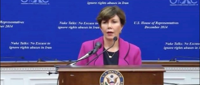  'Former White House director, Linda Chavez at the Grand Iranian ‎Gathering in Paris'
