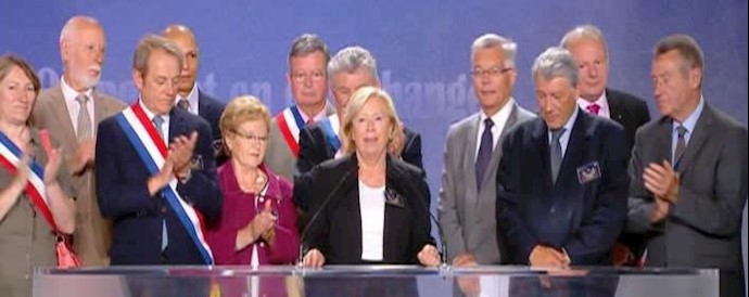Ms. Martin Vallton: your resistance is legitimate‏ ‏and Maryam Rajavi ‎must be supported