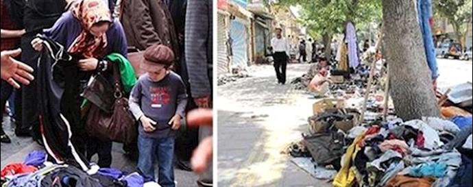 Iran: young woman sees vending stand confiscated