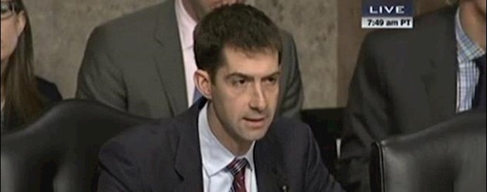GOP’s Cotton slams ’smug’ Iran negotiators