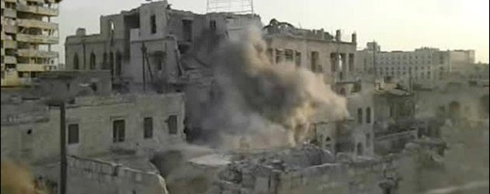 Syria: rebels tunnel-bomb building belonging to Assad troops