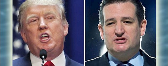 Cruz-Trump alliance at Iran rally