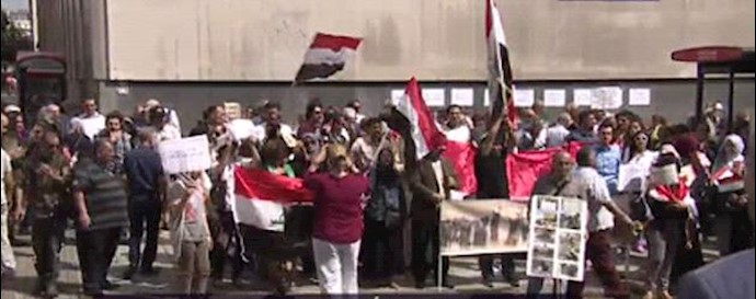Iraqis in London protest home government corruption