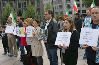 PMOI supporters rally in Norway and Sweden in solidarity with teachers and nurses protest in Iran