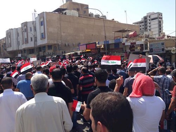 Iraqis protest over poor services, salty tap water