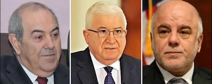  'Ayad Allawi – Fuad Masum – Haider al-Abadi'