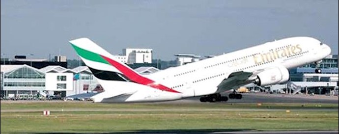 Record of longest non-stop flight by Emirates Airlines